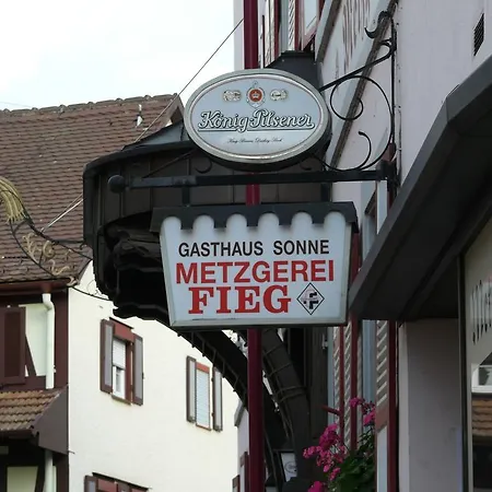 מלון - Restaurant - Metzgerei Sonne Loffenau