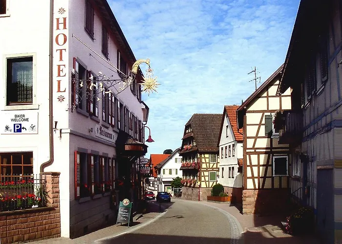 Szálloda - Restaurant - Metzgerei Sonne *